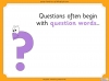 Questions and Question Marks - KS1 Teaching Resources (slide 3/34)